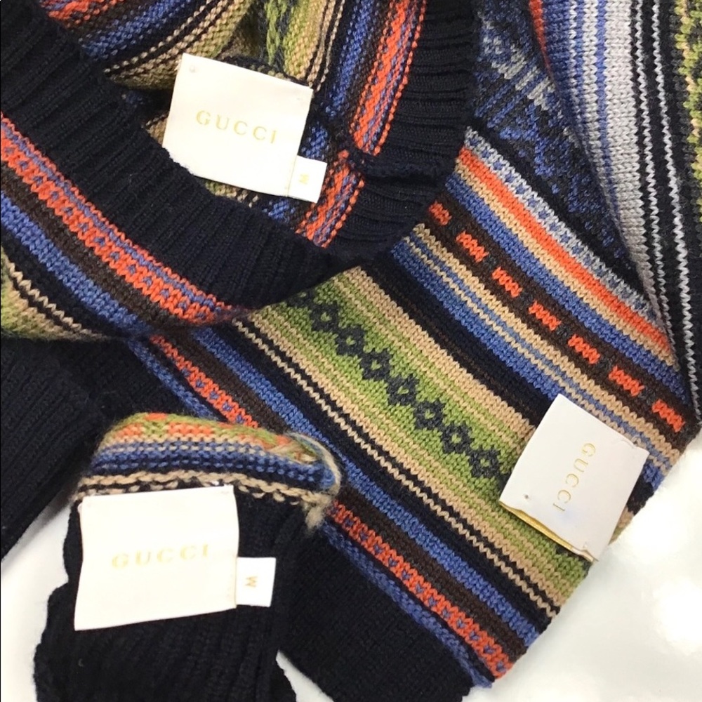 GUCCI | Boys Hat Gloves Scarf Bundle - Picture 3 of 3